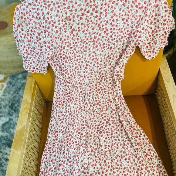 Billabong Last Dance Dress - Small red flowers - Picture 4 of 4